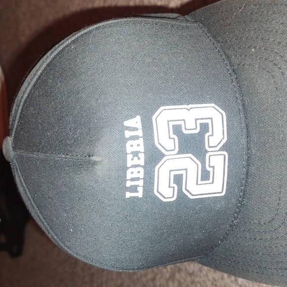 Liberia 23 Screen print Baseball Snapback Hat - Picture 2 of 10